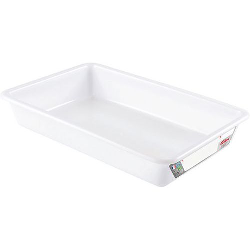 Bac Plat 5 L Haccp Blanc