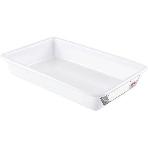 Bac Plat 8 L Haccp Blanc