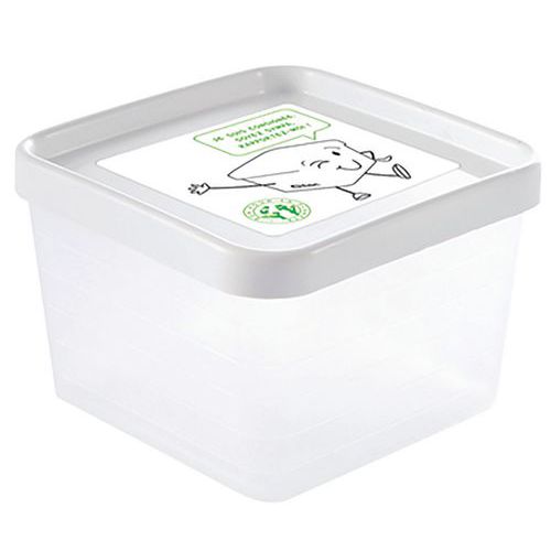 Boîte Hermétique 06 L + Couvercle Blanc