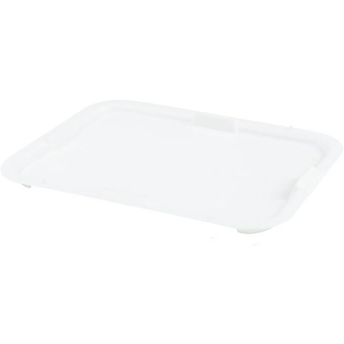Couvercle Bac à Diviseuse Rectangulaire 600 X 400 - 13 L - Blanc