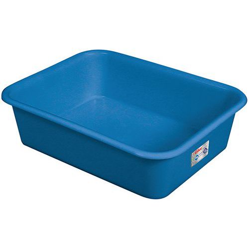 Bac à Diviseuse Rectangulaire 20 L GilactivÂ® - Bleu