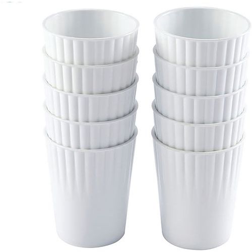 Gobelets 22 Cl Biosourcés - Blanc