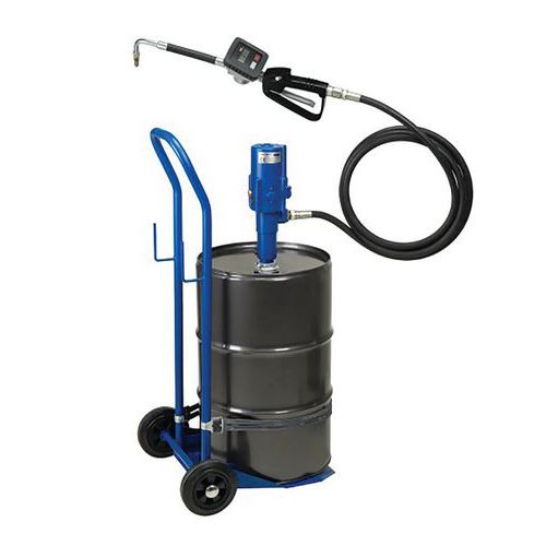 Système De Distribution Pneumatique Avec Compteur Pour Fût 60 L
