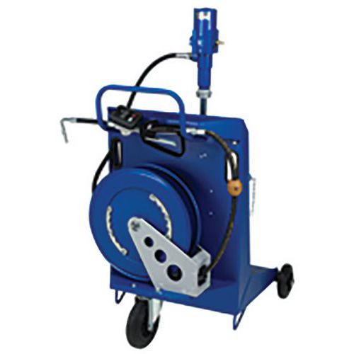 Système De Distribution à Enrouleur Gda Sans Compteur Pour Fût 220l