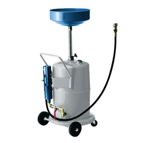 Vidangeur Par Gravité 95 L Mobile Pompe Pneumatique 1:1