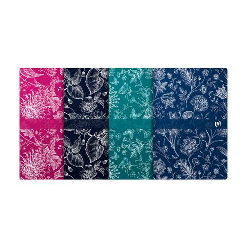 Oxford - Cahier Romance 170x250 160 pages ligné - 80g/m² - Couverture souple - Éco-responsable