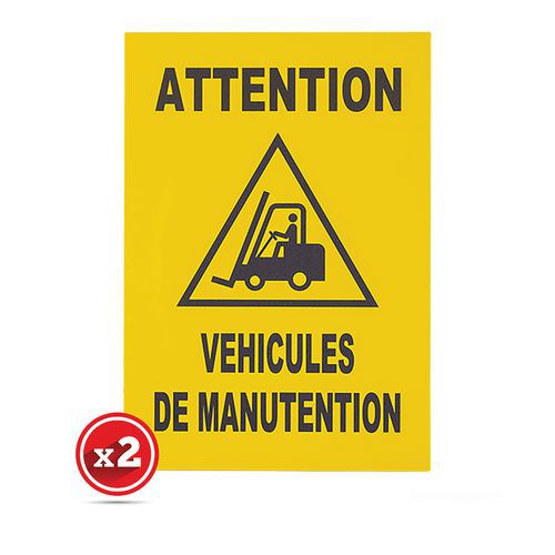 Plaques Pour Chevalet Modulable - Véhicules De Manutention