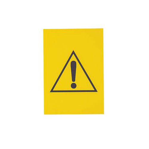 Plaques Pour Chevalet Modulable - Attention