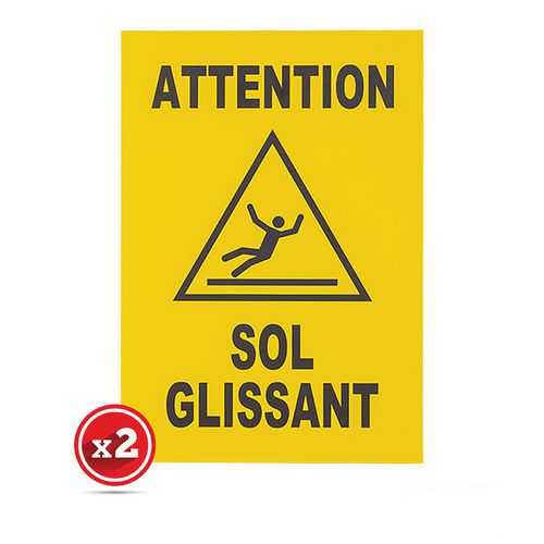Plaques Pour Chevalet Modulable - Sol Glissant