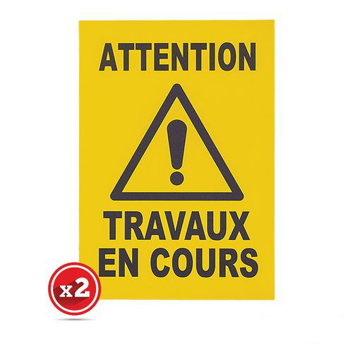 Plaques Pour Chevalet Modulable - Travaux En Cours