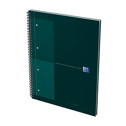 Lot de 5 - Cahier Notebook Oxford International 222x295 Q5/5 Vert