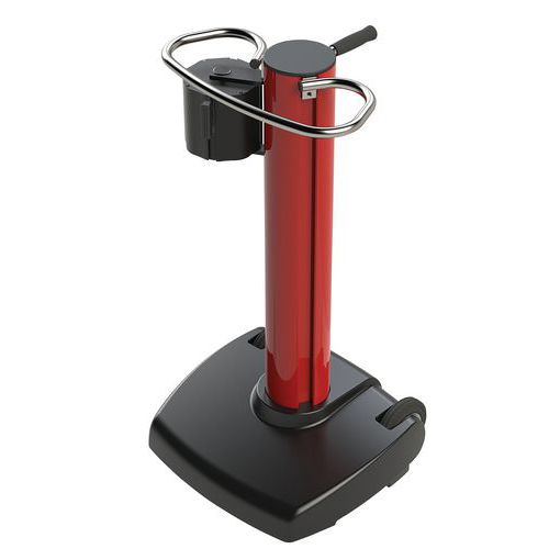 Poteau à Roulettes Jetrac à Sangle 22m - Jaune Fluo