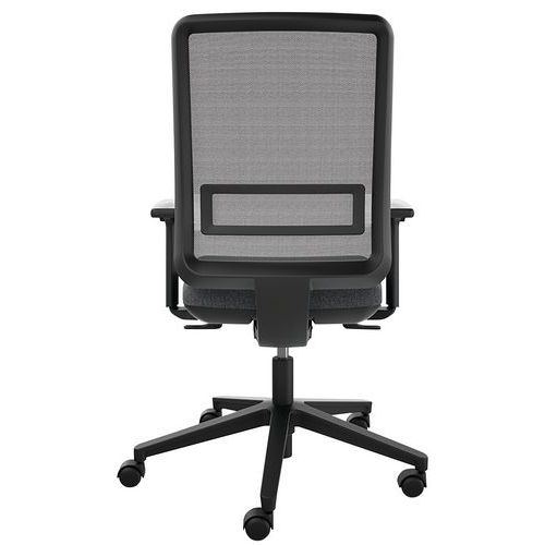 Siège Synchrone/ergonomique Noir Oscar Avec Dossier Résille