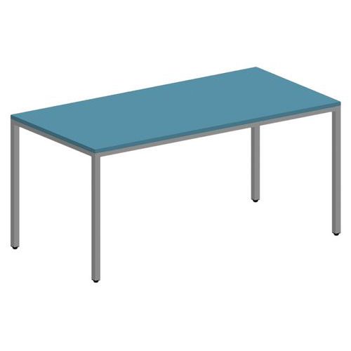 Table Loki 160x80x75 Cm Cêdre Bleu/gris