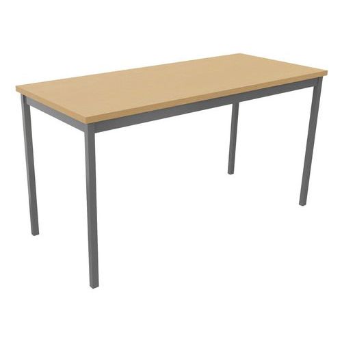 Table De Réunion Treff 140 X 60 Hêtre / Alu