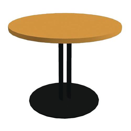 Table Basse Roxane Ø 60 Jaune/noir