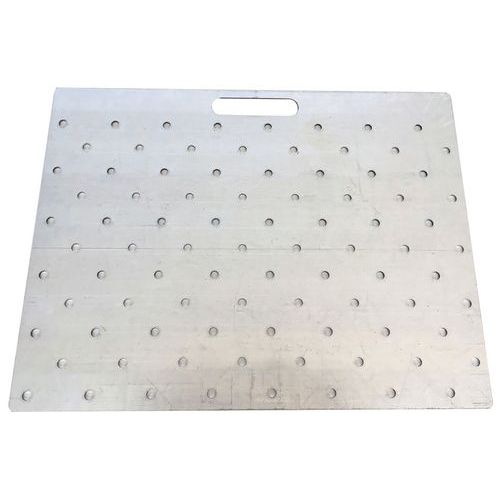 Gabarit De Perçage Acier Pour Clous Podotactiles