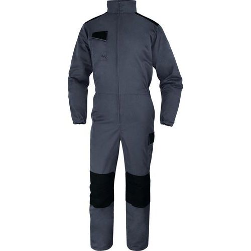 Delta Plus - Combinaison de travail M1CO2 Gris Taille L - Polycoton 235 g/m² - EPI certifié CE