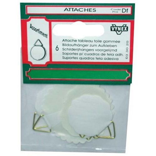 Vynex - Attache tableau toile gommée ø45mm - Papeterie et fournitures de bureau
