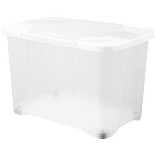 EDA Bo&icirc;te de rangement  Clip box 60L transparente
