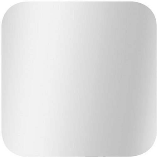 Miroir Bords Polis Coins Arrondis - 40x40cm