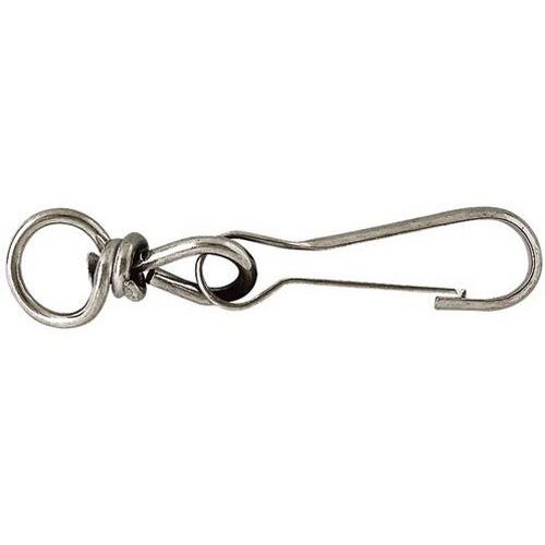 Lot de 2 - Mousqueton Simplex Acier Zingué Sous Blister - 60mm