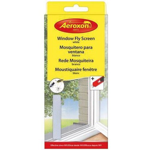 Moustiquaire Fenêtre - 130x150cm - Blanc