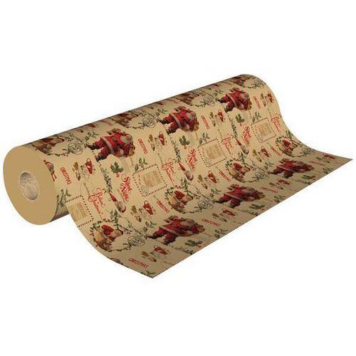 Papier Cadeau - 50x0.70m Rose - 70g/m² - Idéal pour Offrir