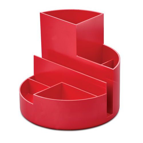 Organisateur De Bureau Maul Rundbox Recyclage Rouge - Maul
