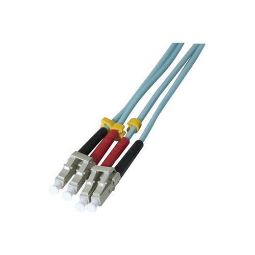 Jarretière Optique 0.5m Aqua Multi Om3 50/125 Lc-upc/lc-upc