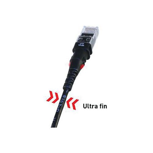 Cordon Patch 2.1m Ultra-fin Cat6a U/utp Pour Rj45
