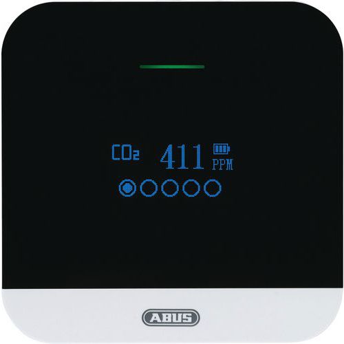 Abus 1 Détecteur De Co2 Co2wm110 Airsecure - Abus