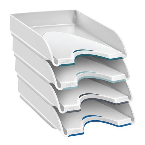 Pack 4 Corbeilles à Courrier Nuances Soft 200 Riviera - Cep