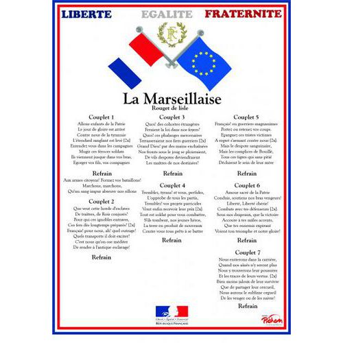 Affiche la Marseillaise Pichon 50x70cm thumbnail image 1