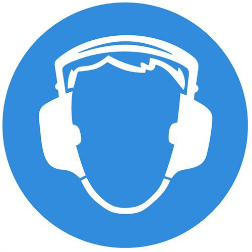 Panneau Porter Des Protections Auditives - Systemtext