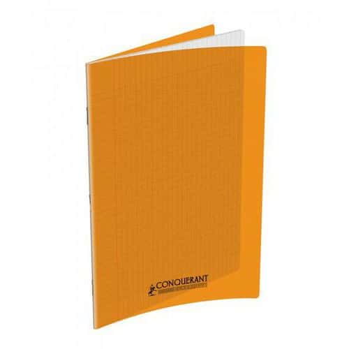 Cahier polypropylène 90g 48 pages seyes 24x32 cm - orange thumbnail image 1