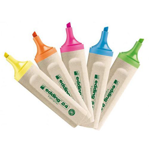 Boite De 4 Surligneurs Écoline