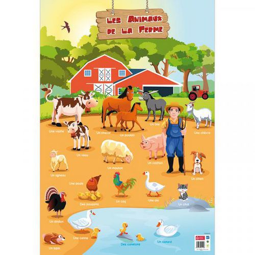 Poster Les animaux de la ferme thumbnail image 1