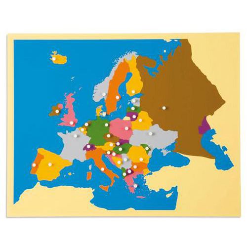 Carte puzzle 'L’Europe' thumbnail image 1
