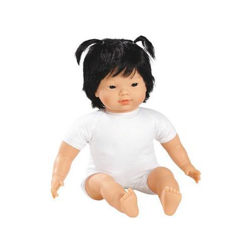 Bébé asiatique fille 40 cm avec cheveux thumbnail image 1