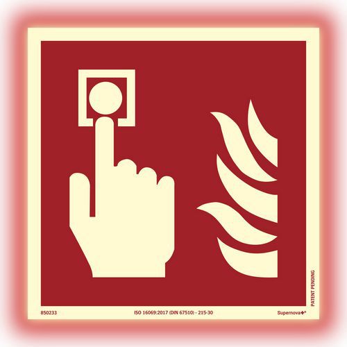 Panneau Photoluminescent-point D'appel Incendie- Supernova+®