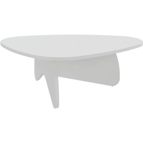 Table Basse Galet Blanc Blanc Galet