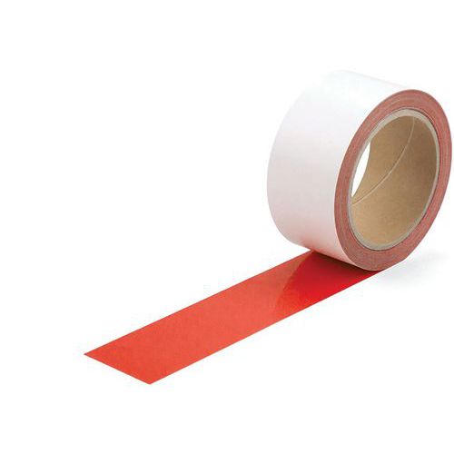 Bande Marquage Adhesive Antisallissure Hopitaux - Rouge