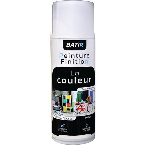 Peinture En Aérosol Brillant 400 Ml Blanc Ral 9010