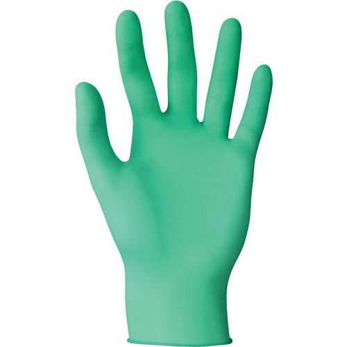 Ansell - Gants jetables Neotouch 25-101 - Taille 9 Vert - Protection Chimique - Néoprène