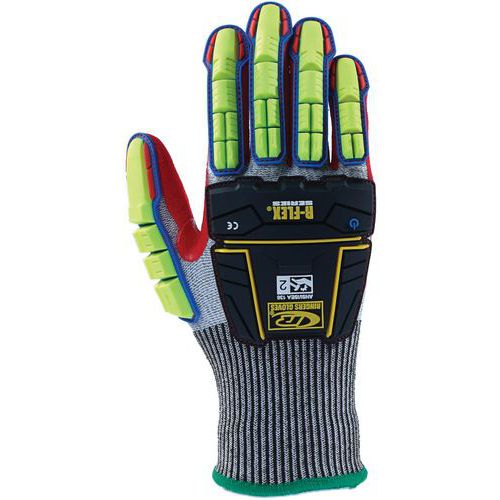 Ansell - 12 Gants de manutention anti-impact Ringers® R065  - Ansell