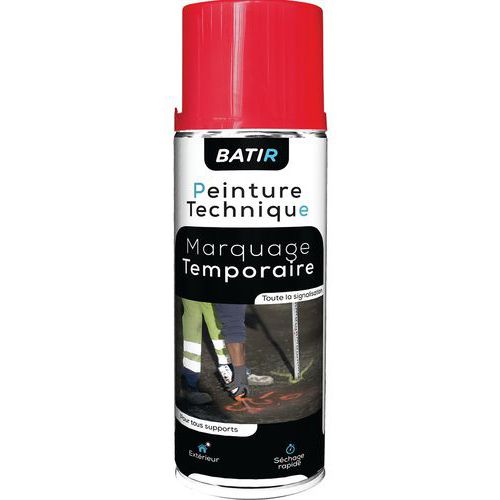 Aerosol Tracage/marquage 500 Ml Rouge Fluo