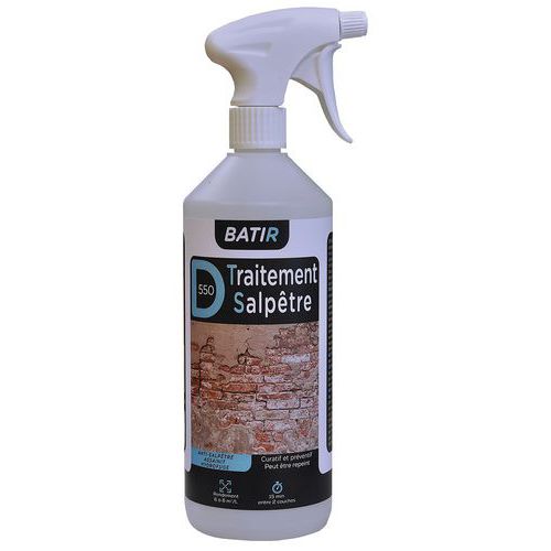 Traitement anti-salpêtre 3 en 1 - D550 - Batir 