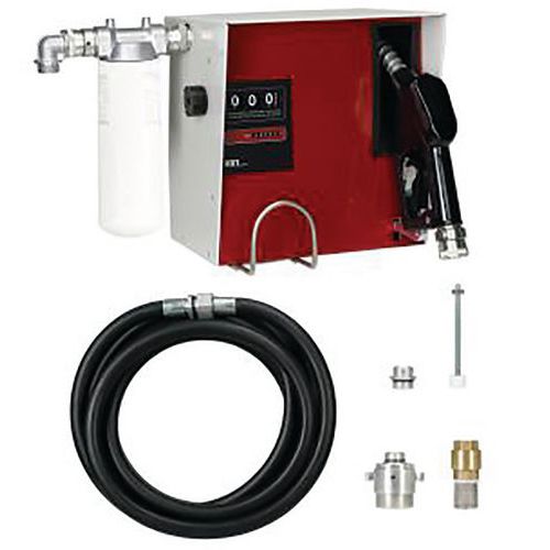 Pompe Avec Filtre Dieselmaxx 100l/min-230 V - 6m Compteur Mécanique