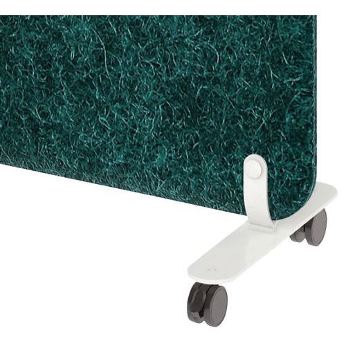 Jeu De 2 Pieds Sur Roulettes Blanc